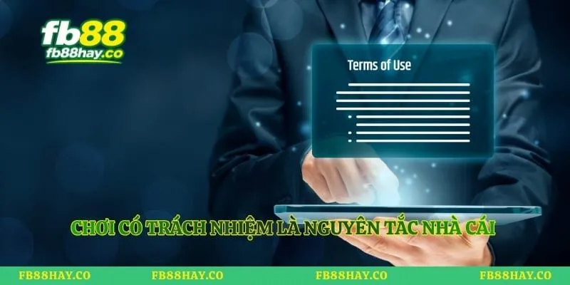 Chơi có trách nhiệm là nguyên tắc nhà cái luôn chú trọng