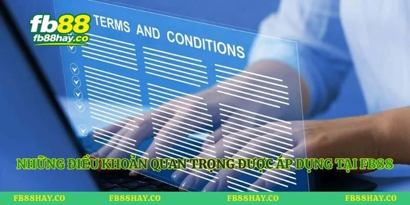 Những điều khoản quan trọng được áp dụng tại Fb88