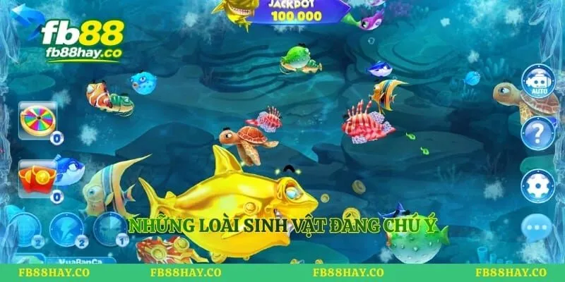 Bắn Cá Thần Tài - Sân Chơi Đổi Thưởng Đỉnh Cao Năm 2026 Những loài sinh vật đáng chú ý