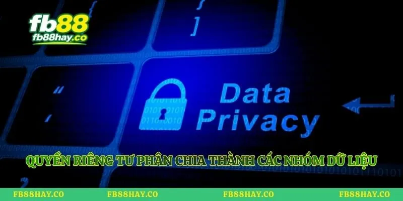 Quyền Riêng Tư Quyền riêng tư phân chia thành các nhóm dữ liệu được bảo hộ